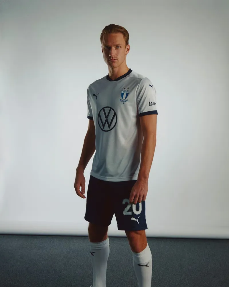 Kid's Malmö FF 2024 Away Shorts - Black