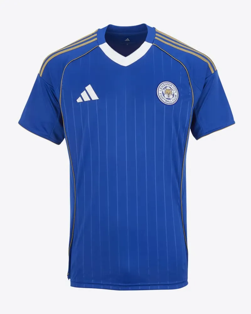 Kid's Leicester City 2025/26 Home Unsponsored Shirt