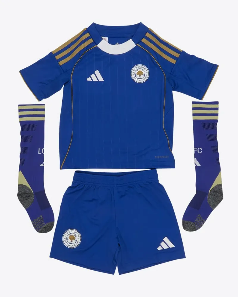Kid's Leicester City 2025/26 Home Kit