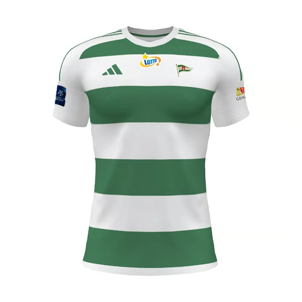 Kid's Lechia Gdańsk 2024/25 Home Shirt