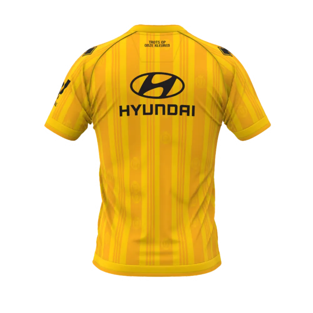 Kid's KV Mechelen 2025/26 Away Shirt - Yellow - Image 2