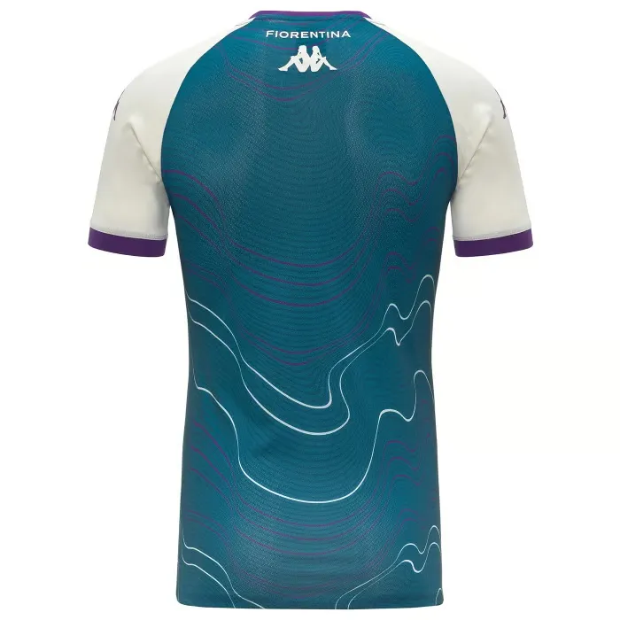 Kid's Fiorentina 2025/26 Third Prematch Shirt - Turquoise - Image 2