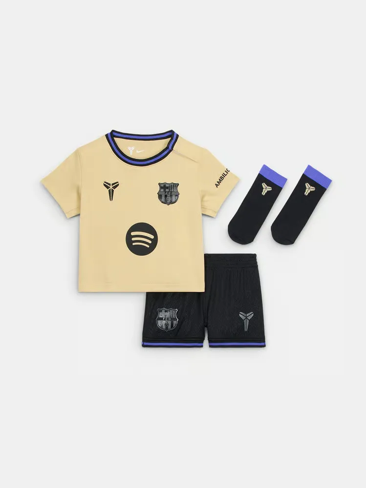 Kid's FC Barcelona 2025/26 Away Kit
