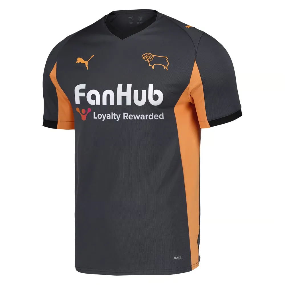 Kid's Derby County 2025/26 Away Shirt