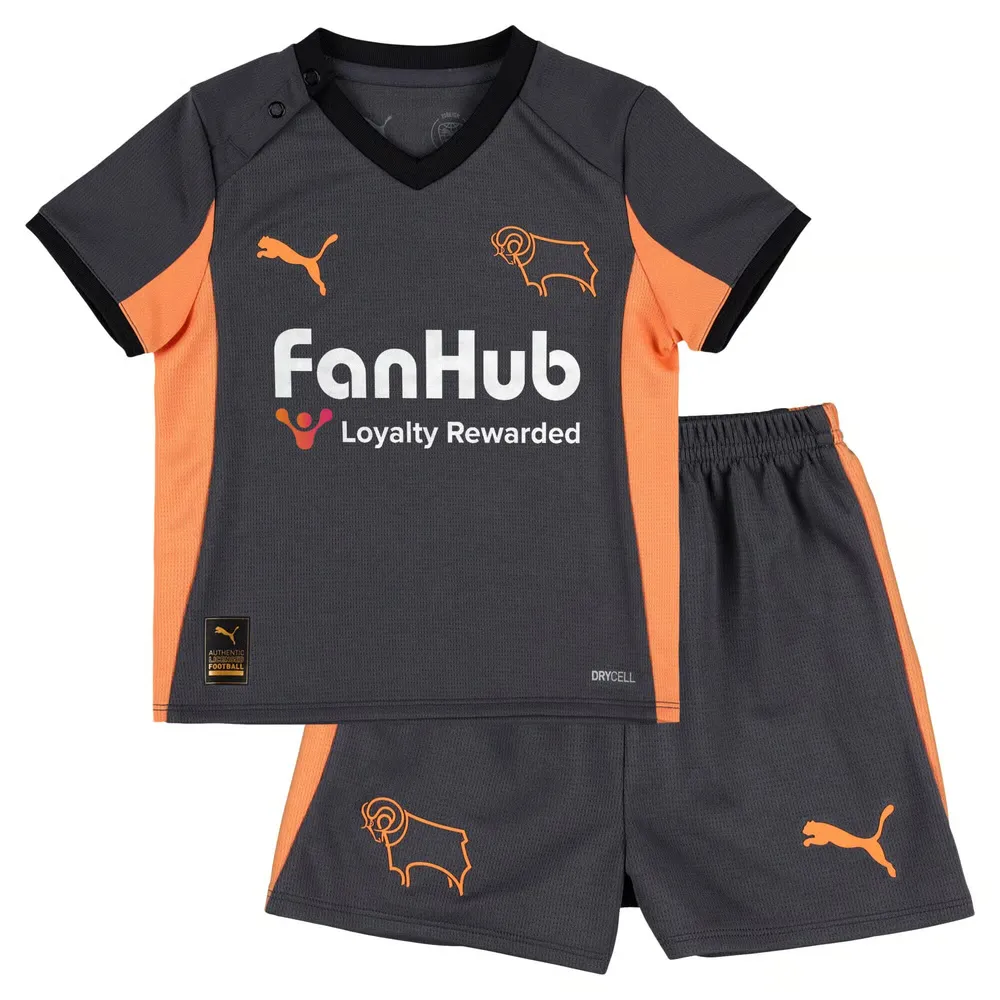 Kid's Derby County 2025/26 Away Kit
