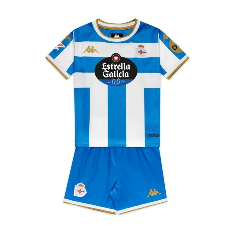Kid's Deportivo de La Coruña 2025/26 Home Kit