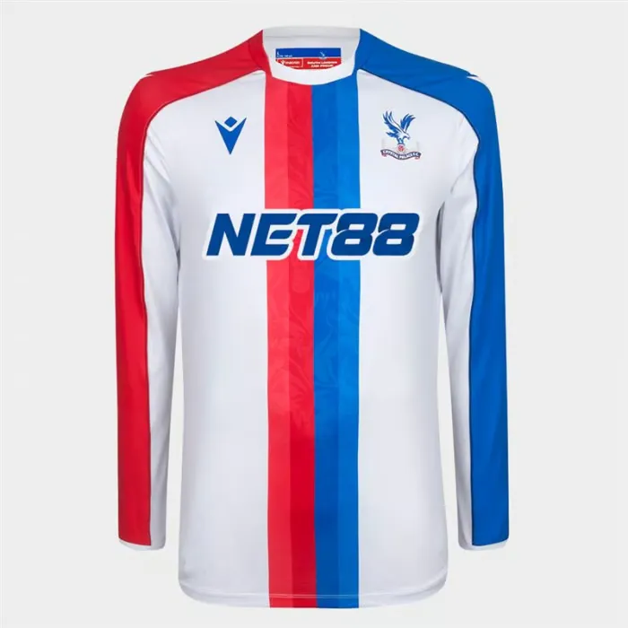 Kid's Crystal Palace 2025/26 Third Long Sleeve Eagle White Shirt