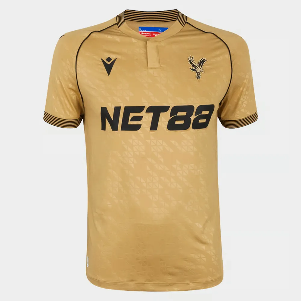 Kid's Crystal Palace 2025/26 Third Eagle Gold Shirt