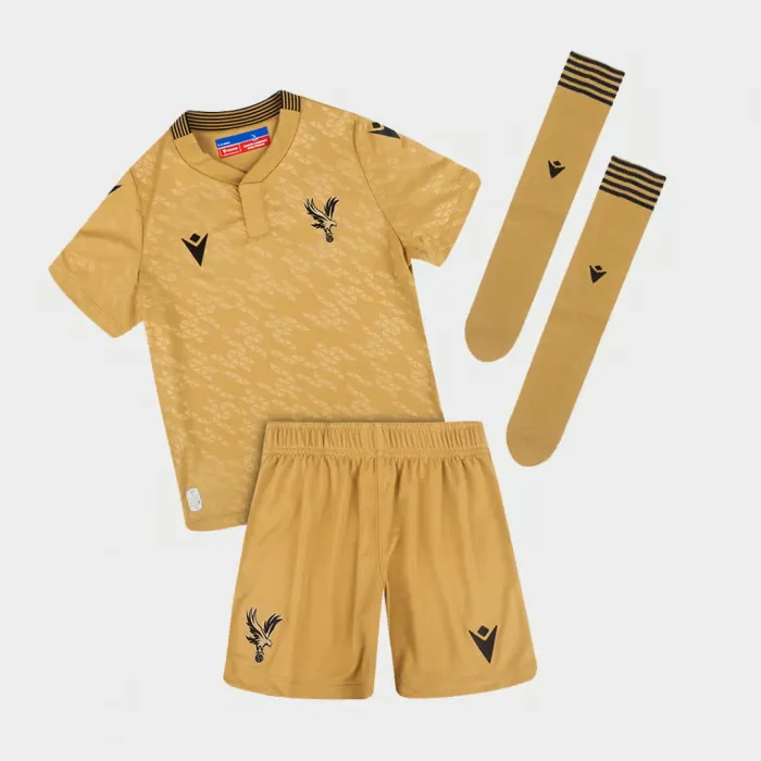 Kid's Crystal Palace 2025/26 Third Eagle Gold Kit