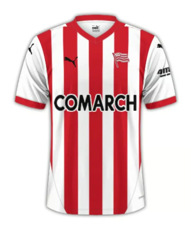 Kid's Cracovia 2024/25 Home Shirt