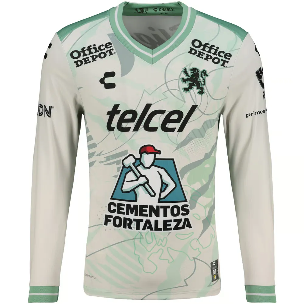 Kid's Club León 2025/26 Away Long Sleeve Shirt