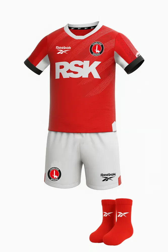 Kid's Charlton Athletic 2025/26 Home Kit