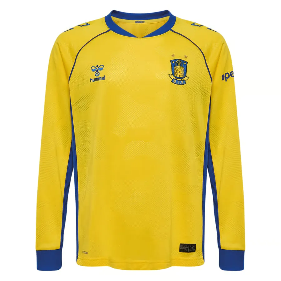 Kid's Brøndby IF 2025/26 Home Long Sleeve Shirt