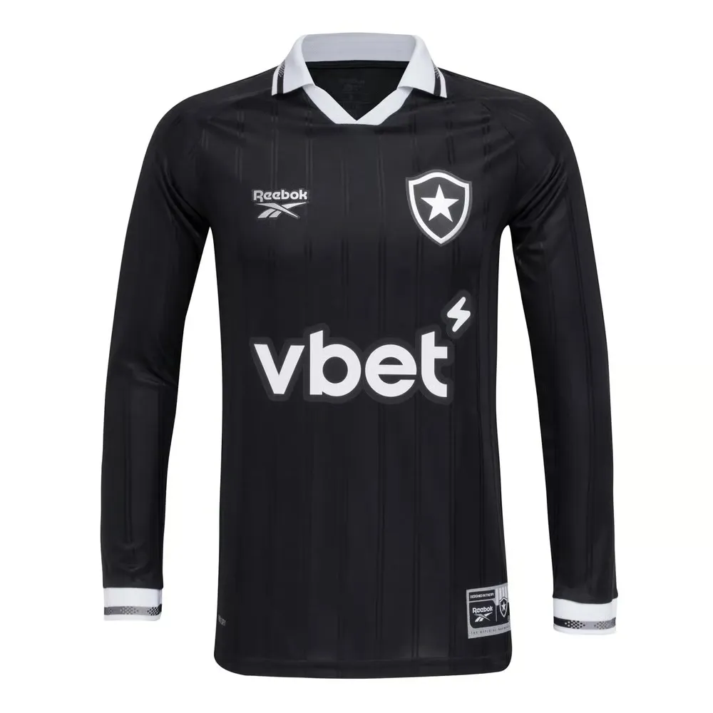 Kid's Botafogo 2025/26 Away Long Sleeve Shirt