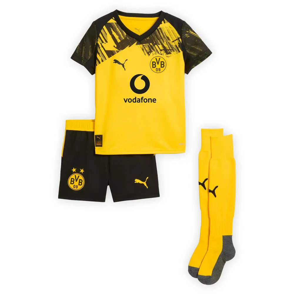 Kid's Borussia Dortmund 2025/26 Home Kit