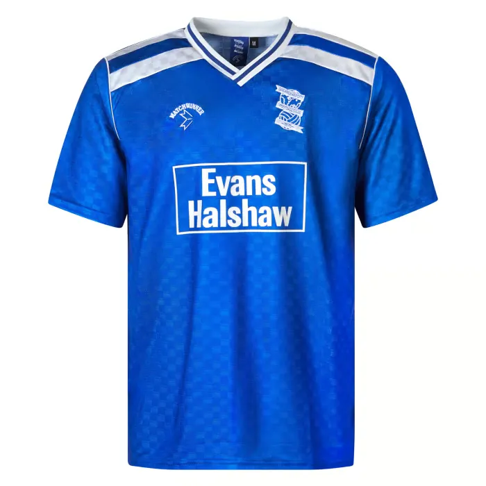 Kid's Birmingham City 88/89 Home Matchwinner Evans Halshaw Retro Shirt
