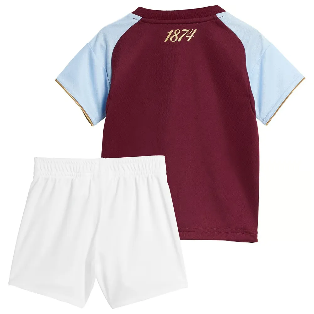 Kid's Aston Villa 2025/26 Home Kit - Image 2