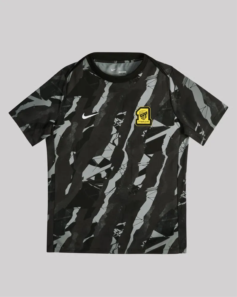 Kid's Al-Ittihad Club 2025/26 Third Warm Up Shirt