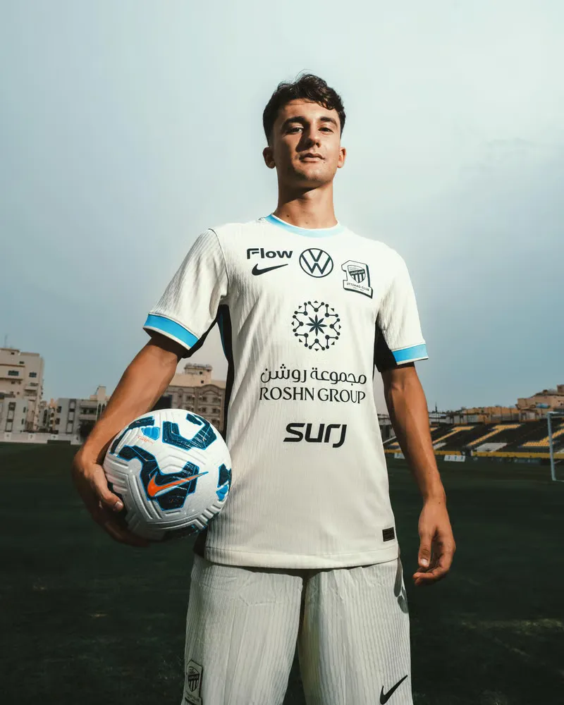 Kid's Al-Ittihad Club 2025/26 Away Shirt