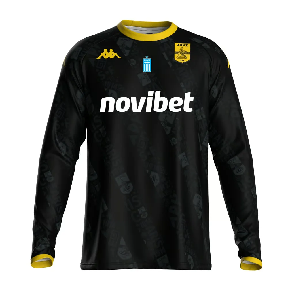 Men's Aris FC 2024/25 Away Long Sleeve Shirt