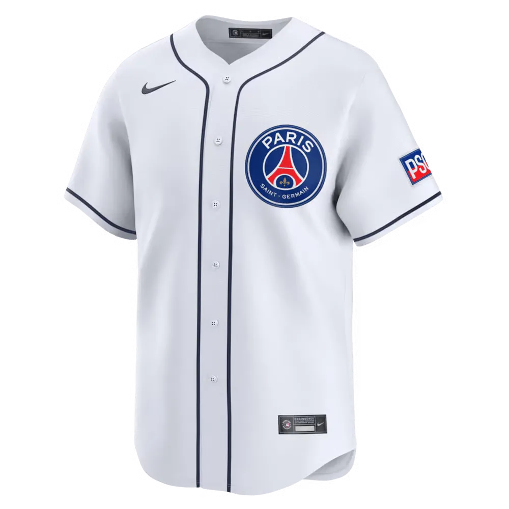Men's PSG x MLB 2025/26 Limited Shirt - White