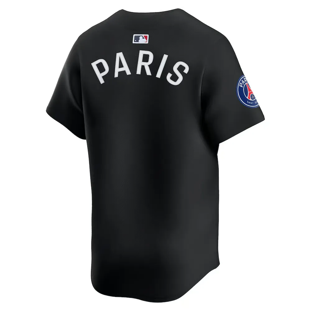Kid's PSG x MLB 2025/26 Limited Shirt - Black - Image 2