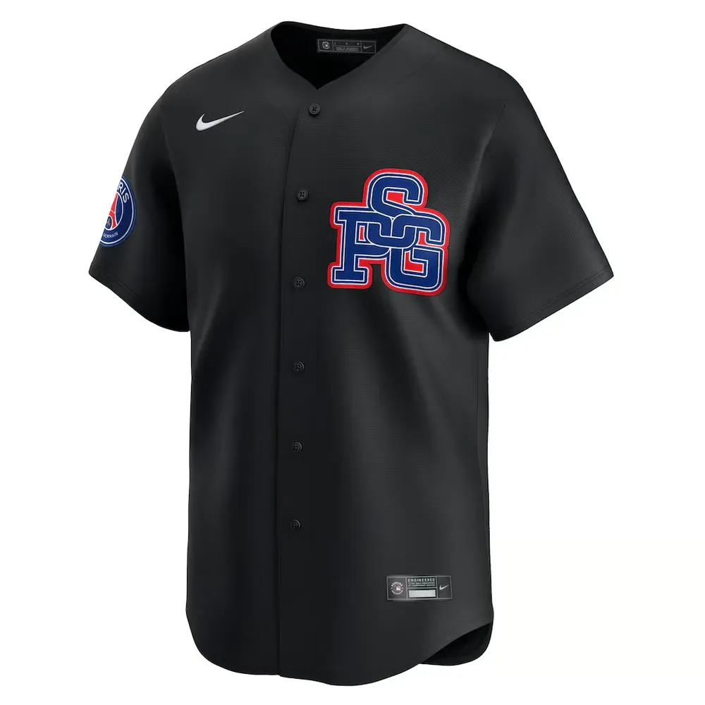 Kid's PSG x MLB 2025/26 Limited Shirt - Black