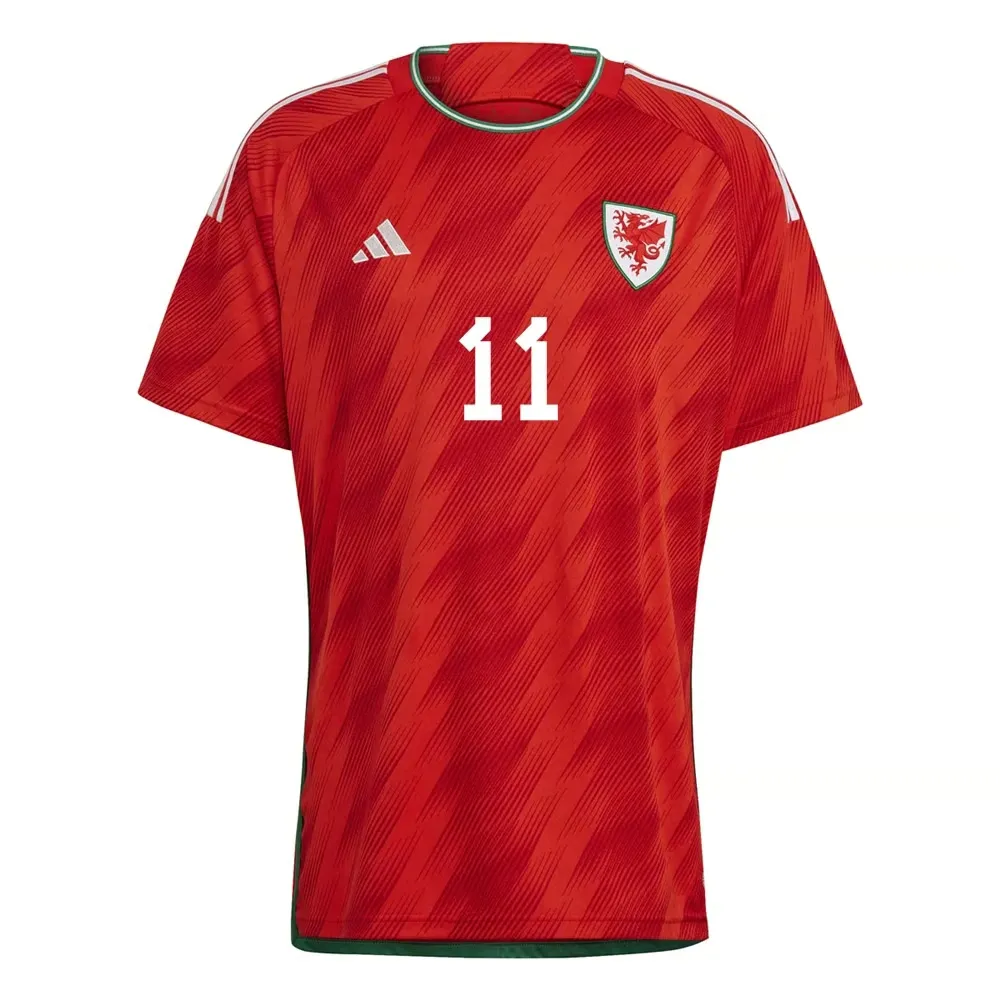 Gareth Bale #11 Wales Home Jersey World Cup 2022 - Image 2