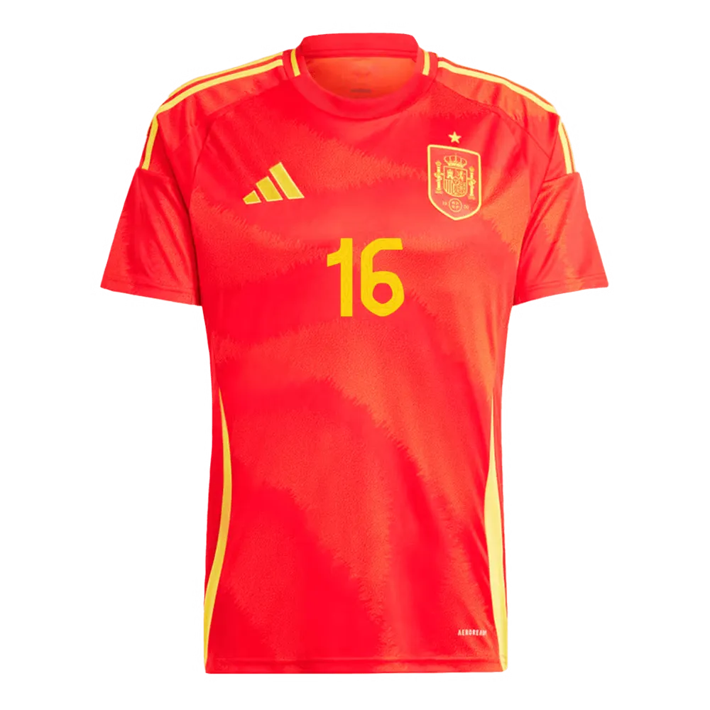 Rodrigo #16 Spain Home Jersey EURO 2024 - Image 2