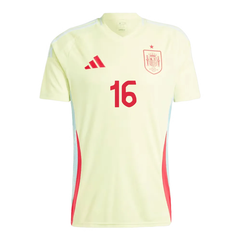 Rodrigo #16 Spain Away Jersey EURO 2024 - Image 2