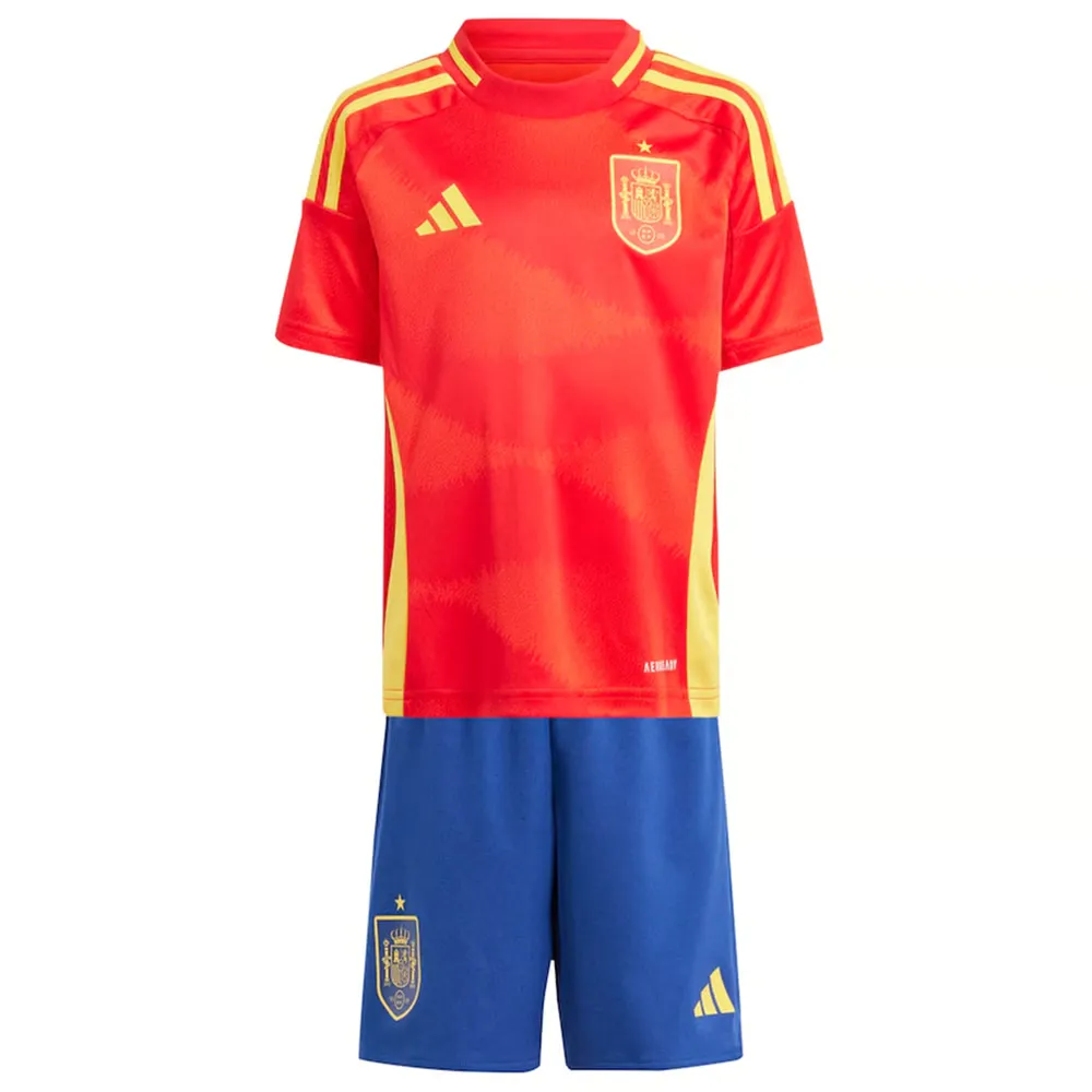Kid's Spain Home Jersey+Shorts EURO 2024