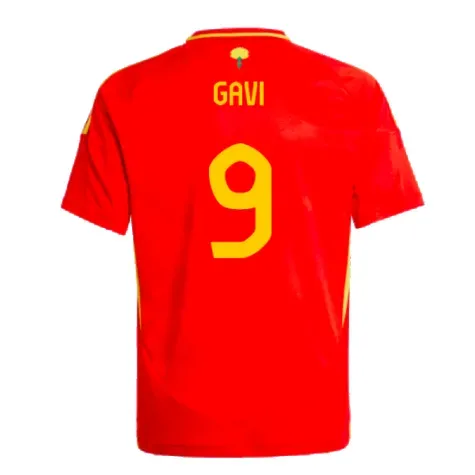 Kid's GAVI Spain 2024/25 Home Shirt