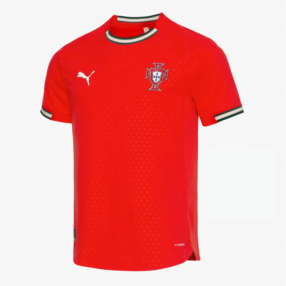 Women's Portugal 2025 Home Authentic Shirt