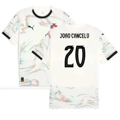 Men's JOAO CANCELO Portugal 2025/26 Away Shirt