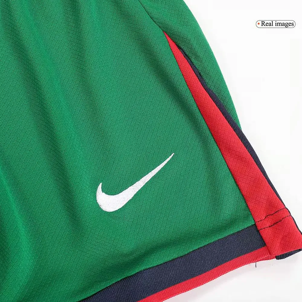 Kid's Portugal Home Jersey+Shorts EURO 2024 - Image 5