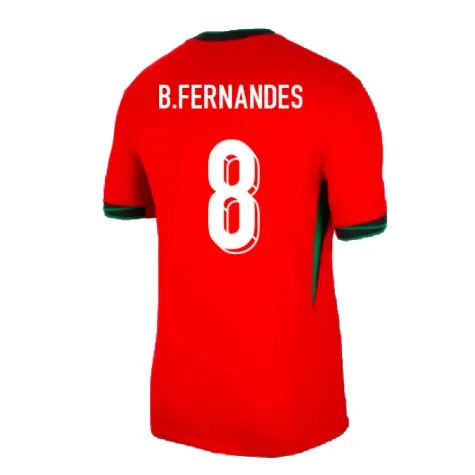 Kid's B.FERNANDES Portugal 2024/25 Home Shirt