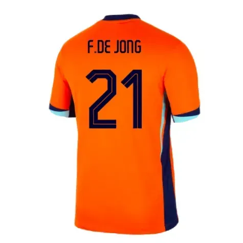 Men's F.DE JONG Netherlands 2024/25 Home Shirt