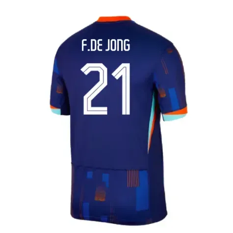 Men's F.DE JONG Netherlands 2024/25 Away Shirt