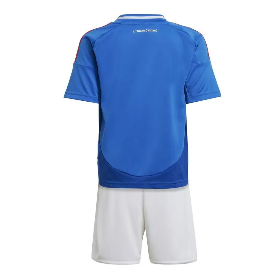 Kid's Italy Home Jersey+Shorts EURO 2024 - Image 9