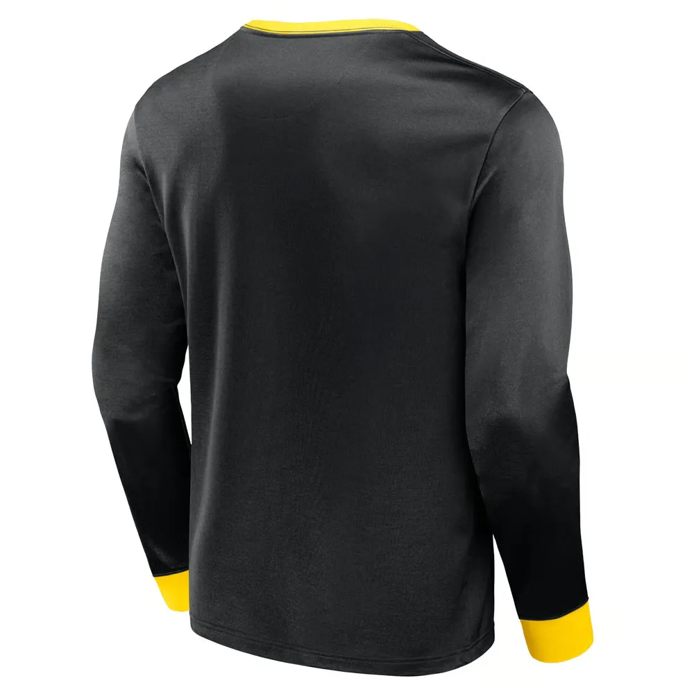 Women's Germany 1974 Home Retro Long Sleeve Shirt - Black - Image 2