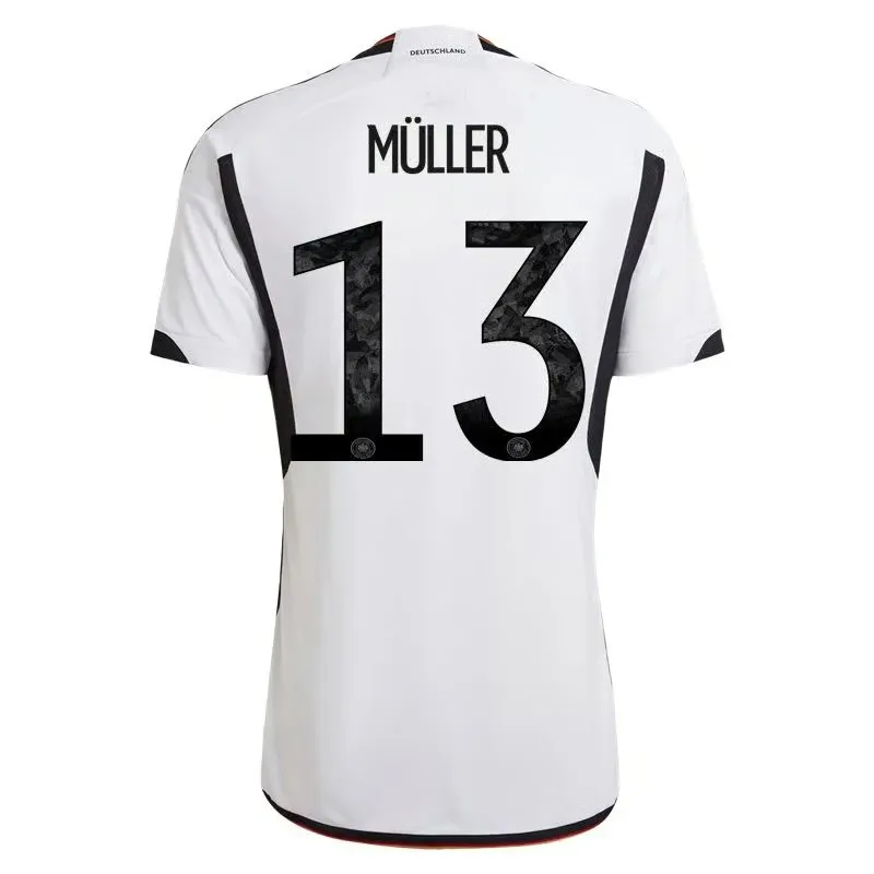 Thomas Muller #13 Germany Home Jersey World Cup 2022