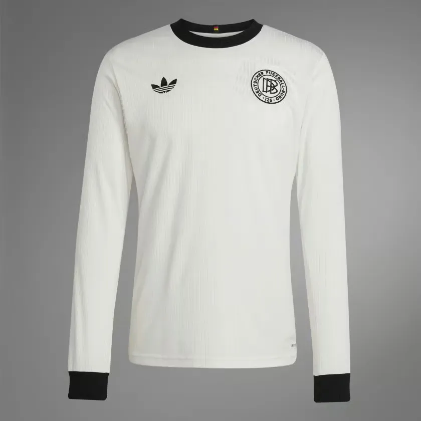 Men's Germany 125-Year Anniversary Long Sleeve Shirt - White