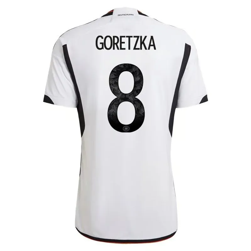 Leon Goretzka #8 Germany Home Jersey World Cup 2022