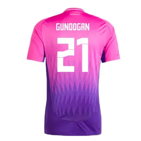 Kid's GUNDOGAN Germany 2024 Away Shirt