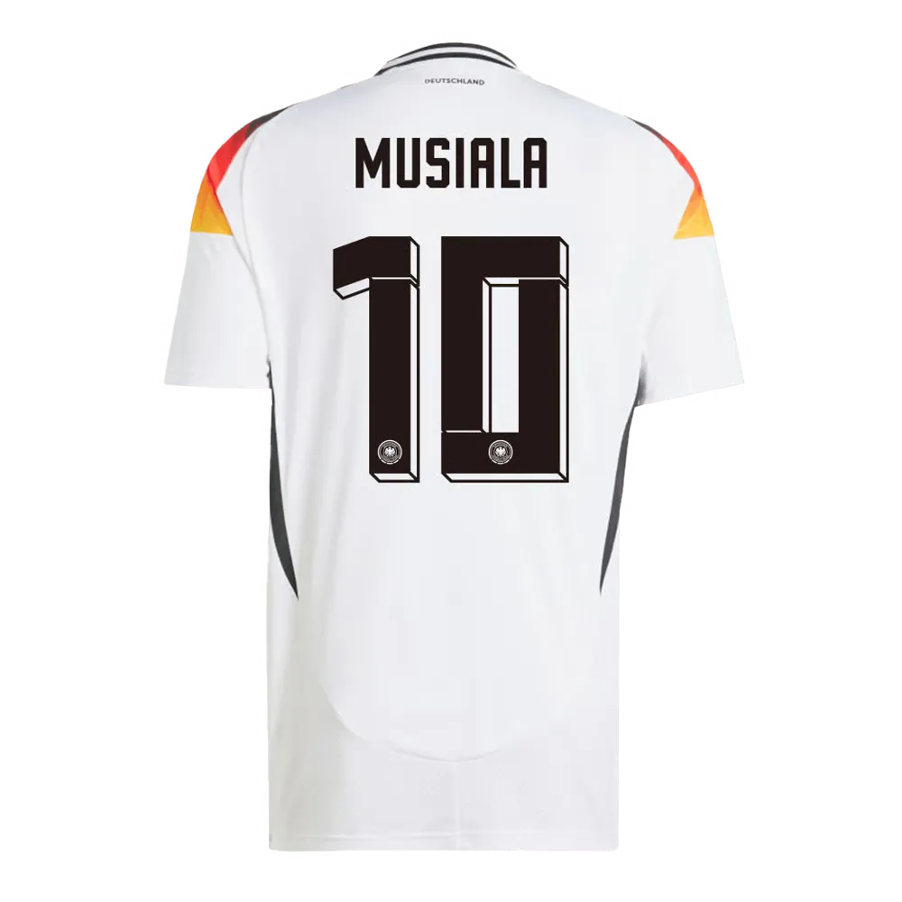 Jamal Musiala #10 Germany Home Jersey EURO 2024