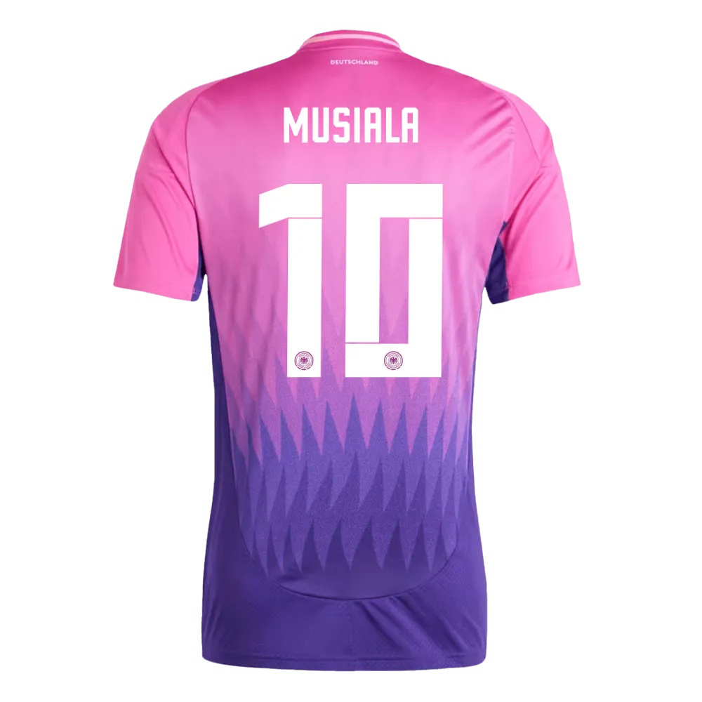 Jamal Musiala #10 Germany Away Jersey EURO 2024