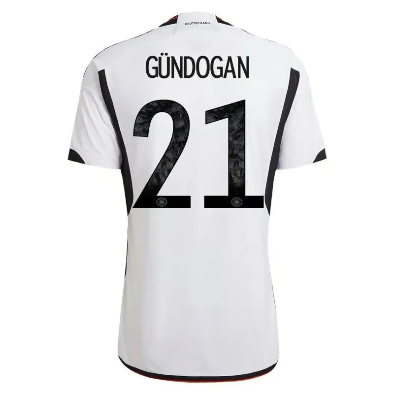 Ilkay Gundogan #21 Germany Home Jersey World Cup 2022