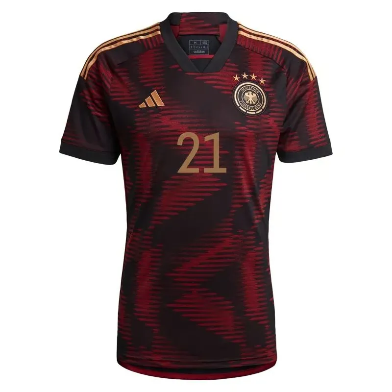 Ilkay Gundogan #21 Germany Away Jersey World Cup 2022 - Image 2