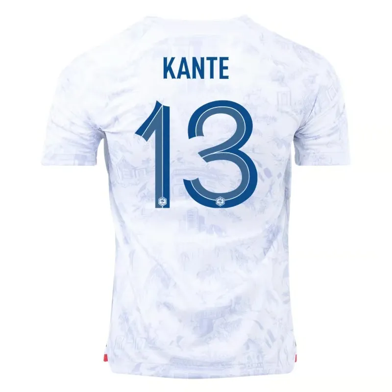 N'Golo Kante #13 France Away Jersey World Cup 2022
