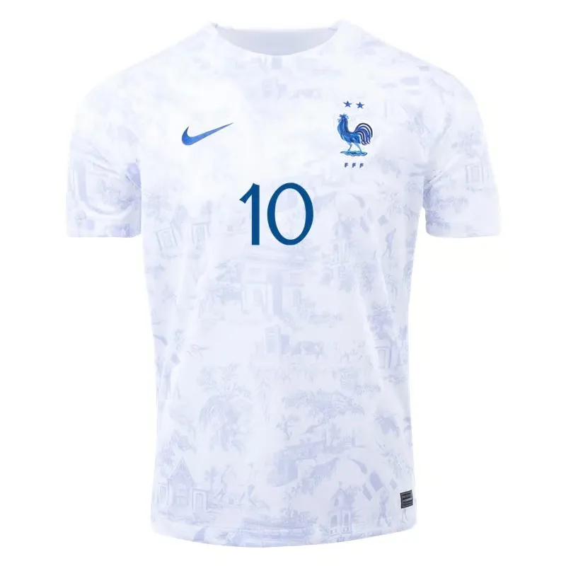 Kylian Mbappe #10 France Away Jersey World Cup 2022 - Image 2